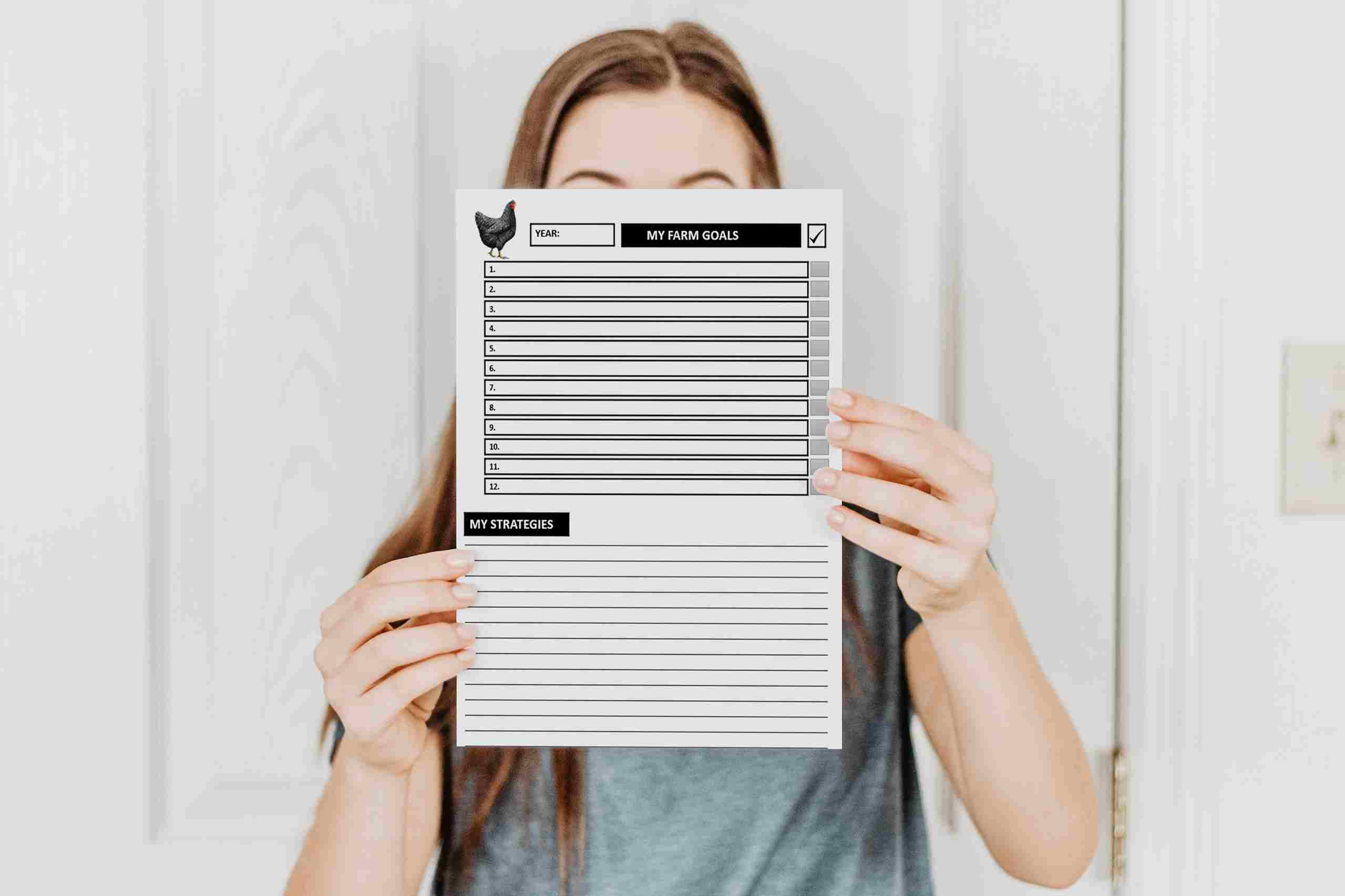 Chicken Record Keeping Template Forms